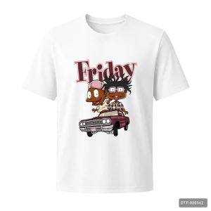 Маица Friday со ликови и автомобил