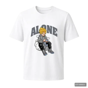 Маица Alone со анимиран лик