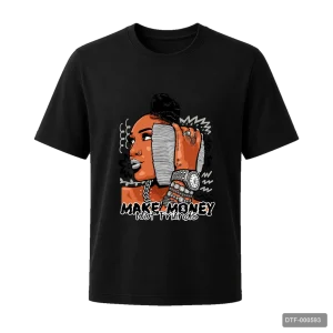Маица Make Money Not Friends - Black