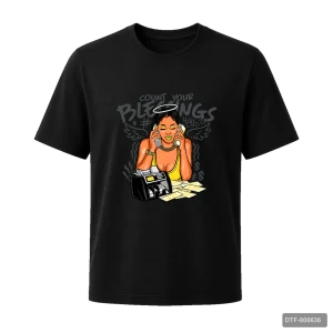 Маица Count Your Blessings - Black