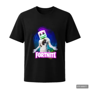Маица FORTNITE со светлечка маска