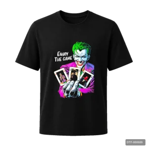 Маица Joker со натпис Enjoy the Game