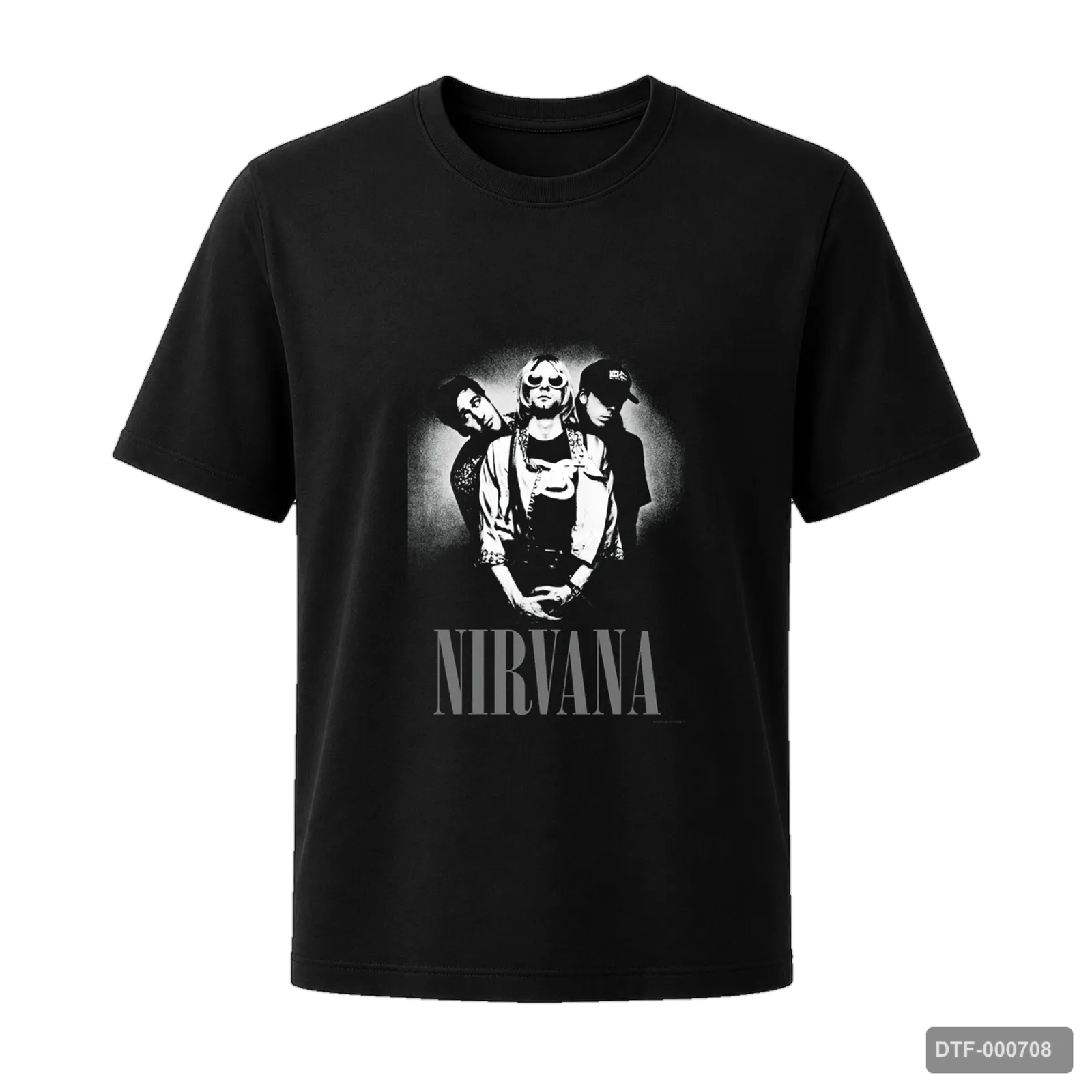 Маичка Nirvana со слика од бенд
