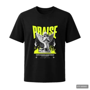 Маичка со ангел и натпис Praise