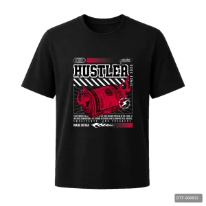 Маичка Hustler со пари во пламен